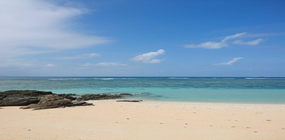 Pink Beach or Parola Island